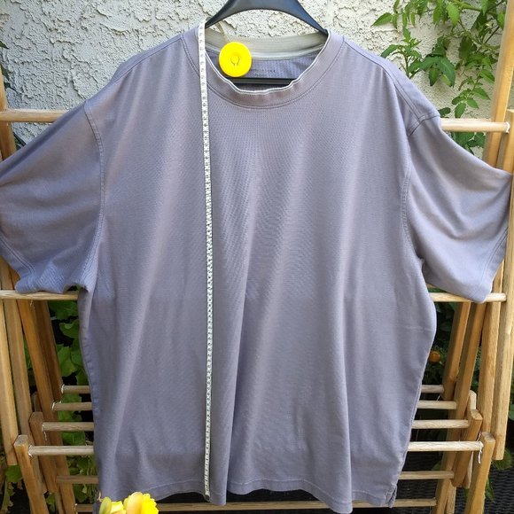 mauve short sleeve athletic sportwear tshirt - Picture 3 of 8
